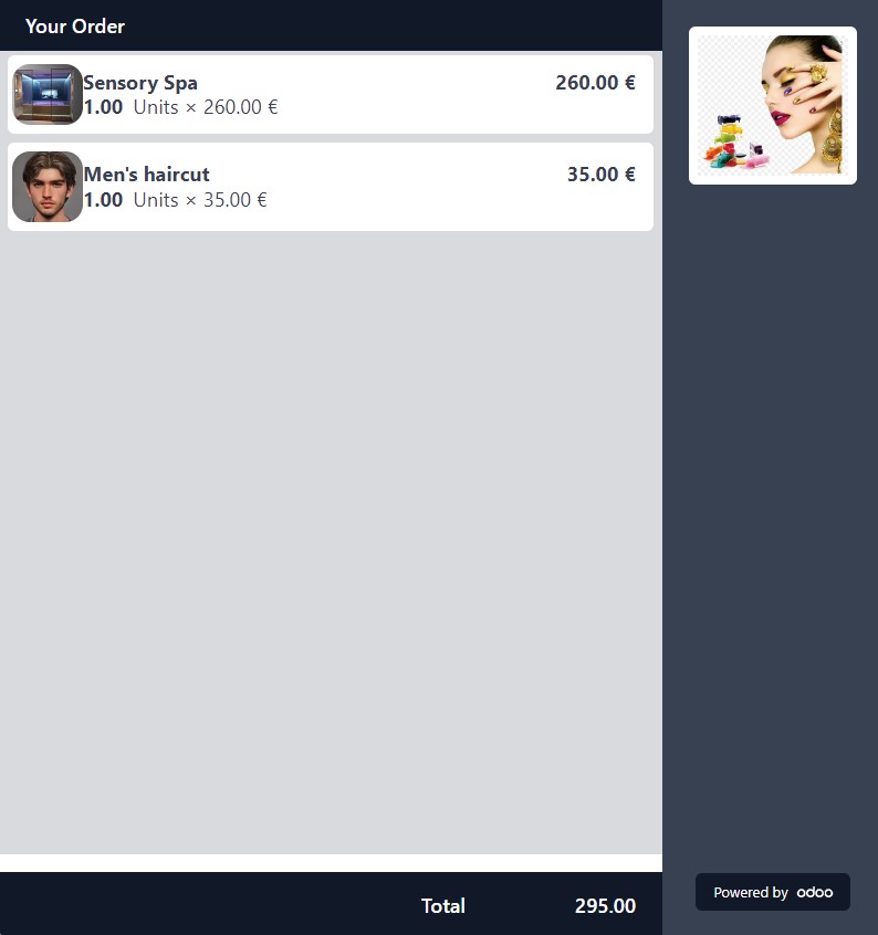 PoS. Buyer's Screen