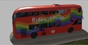 Wrightbus Routemaster Ride With Pride livery