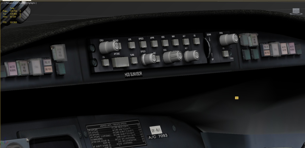 CRJ 200 Virtual cockpit