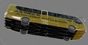 Amphibian Splashtours Bus Low-poly 3D model