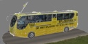 Amphibian Splashtours Bus Low-poly 3D model