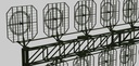 Mobile VHF-band radar AMBER-1800