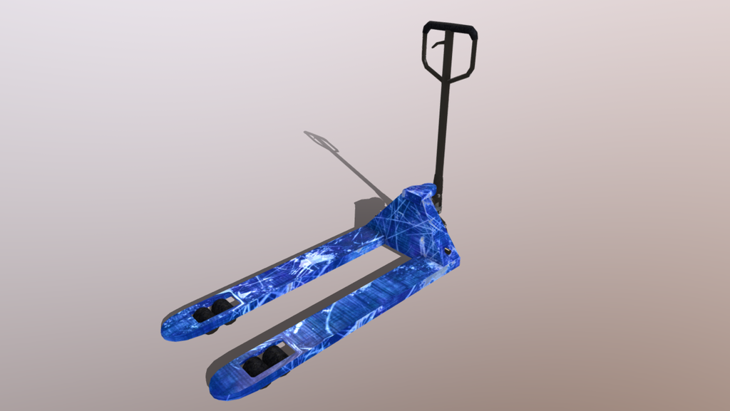 Hydraulic trolley