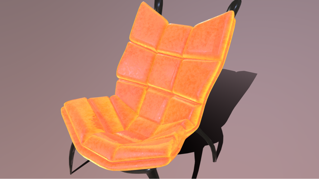 Exclusive designer armchair