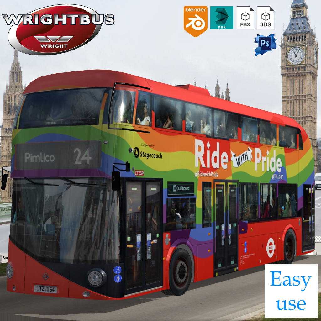 Wrightbus Routemaster Ride With Pride livery | C-MES Solutions Ltd.