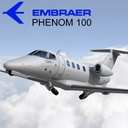Embraer Phenom 100 Low poly Low-poly 3D model