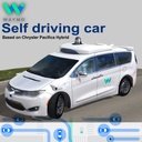 Waymo self driving car Chrysler Pacifica Hybrid