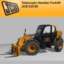 Telescopic Handler Forklift JCB 535 95