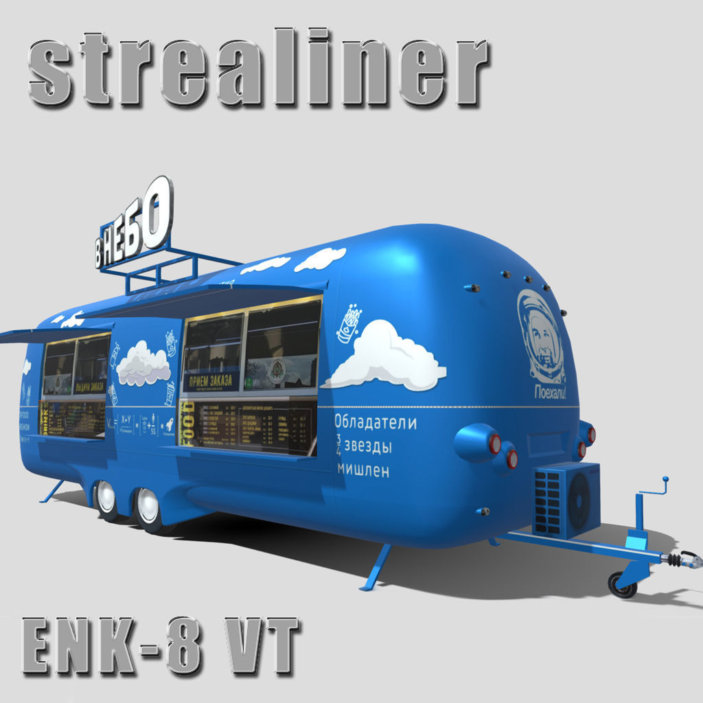 Food truck Strealiner ENK-8 VT -in sky- livery