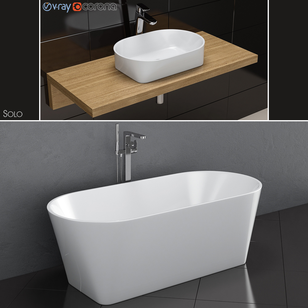 Bath and Sink RAVAK Solo