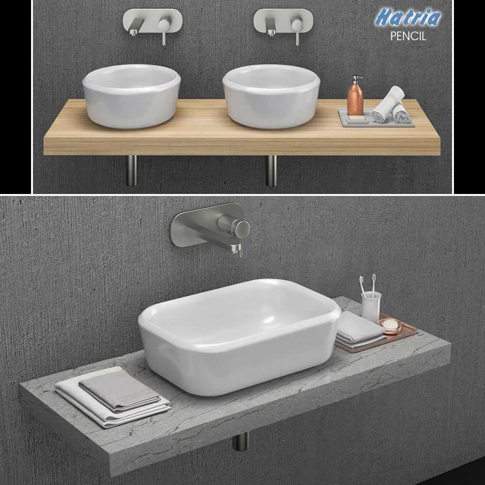 Washbasin HATRIA PENCIL
