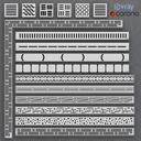 Shower channels, drainage ladders TECE and Ravak