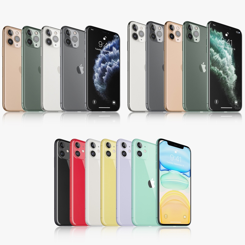 Apple iPhone 11 Pro & 11 Pro MAX & 11 All colors