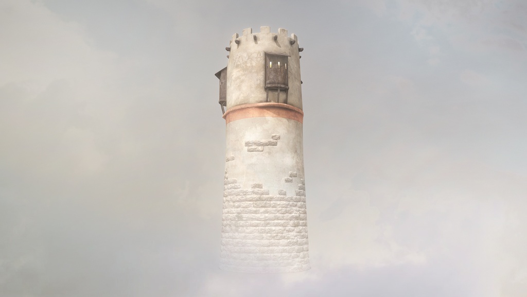 Medieval DRAGON Tower 04