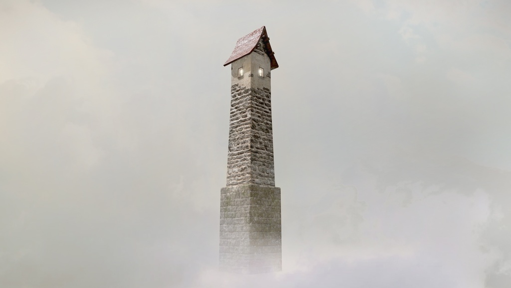 Medieval DRAGON Tower 05