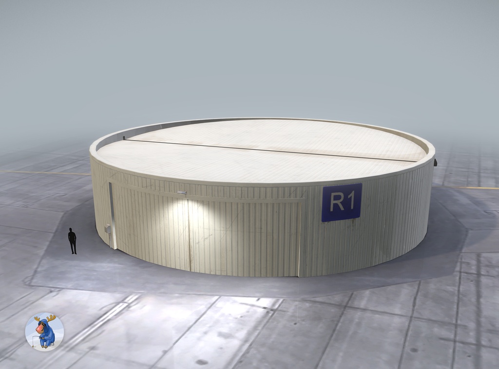 Hangar Cylindrical LOWS