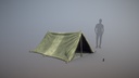 Military Tent WWII TwoSleeping open vr.1