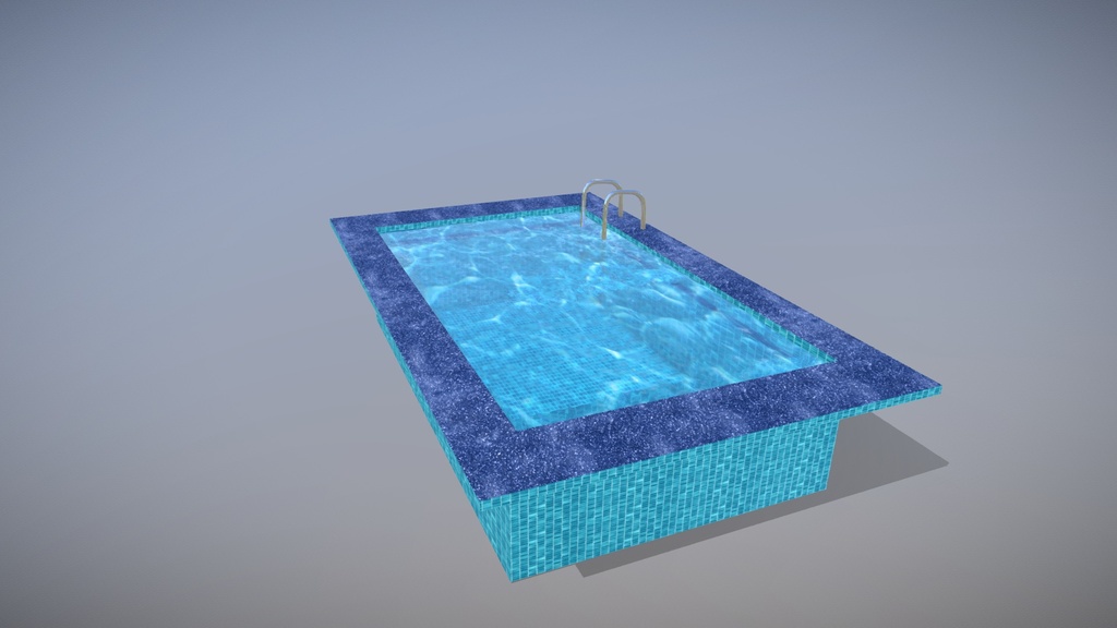 Animated 3D Swimming Pool