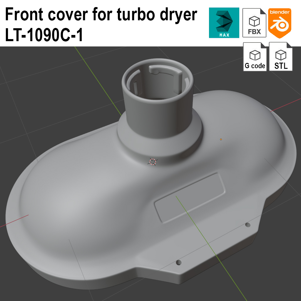 Front cover for turbo dryer LT-1090-1 GRASS