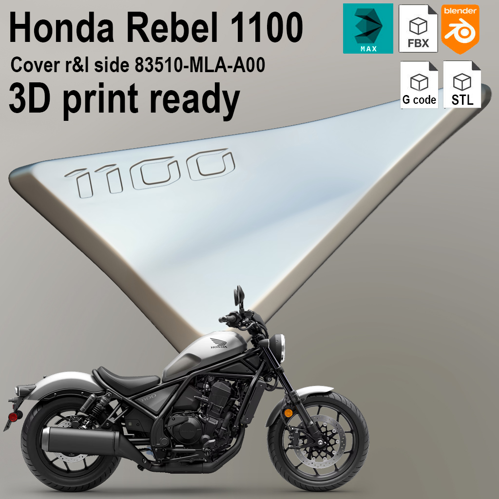 Honda Rebel 1100 Cover  R&L side 83510-MLA-A00