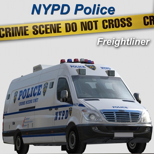 Freightliner NYPD unit livery