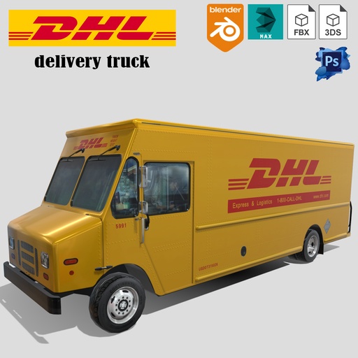 Morgan Olson DHL Delivery truck