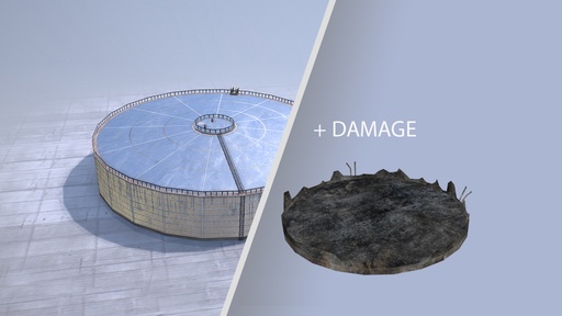 FuelTank 02 with Damage